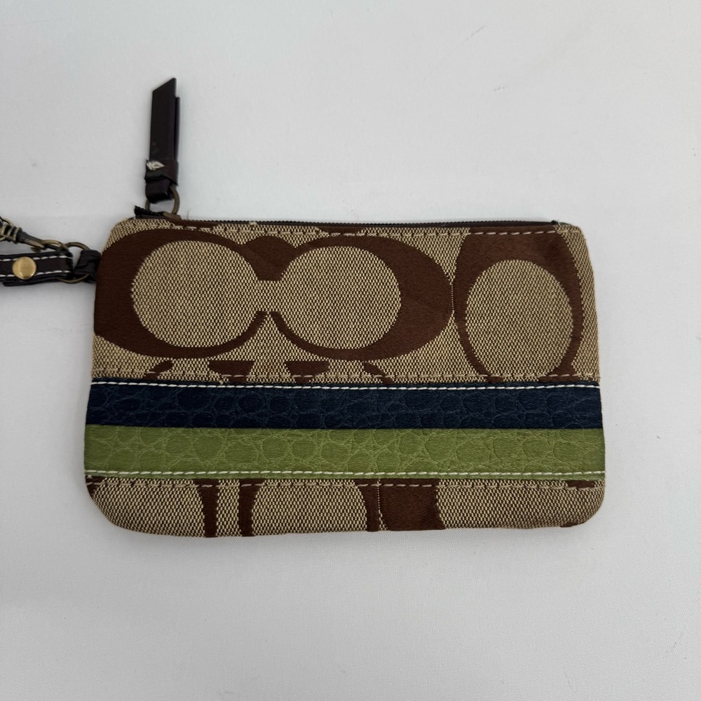 Coach Wristlet Holds Money, Phone/Credit Card